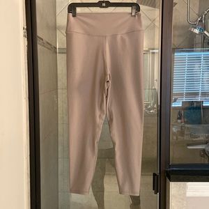 Abercrombie & Fitch YPB (Your Personal Best) 7/8 Length Leggings in Sand